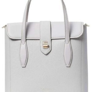 Kate Spade Crossbody Womens Gray Small Leather North South Essential Mini Tote